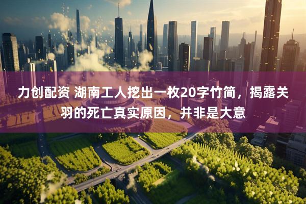 力创配资 湖南工人挖出一枚20字竹简，揭露关羽的死亡真实原因，并非是大意