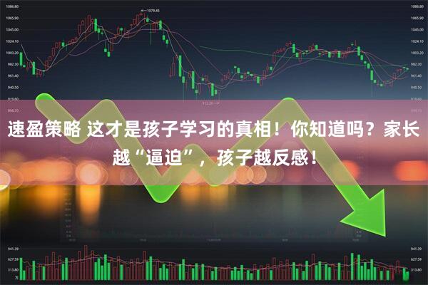 速盈策略 这才是孩子学习的真相！你知道吗？家长越“逼迫”，孩子越反感！