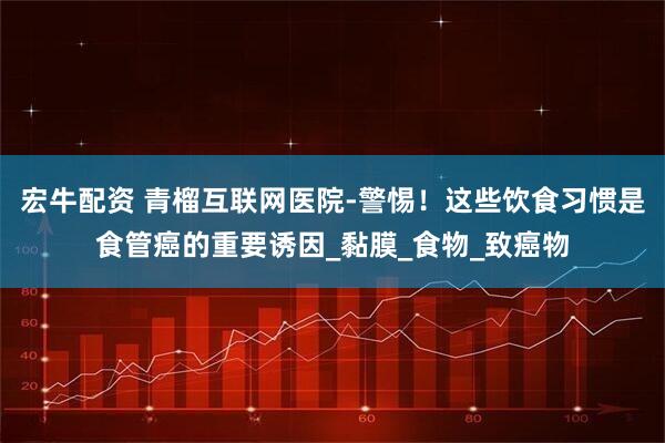 宏牛配资 青榴互联网医院-警惕！这些饮食习惯是食管癌的重要诱因_黏膜_食物_致癌物